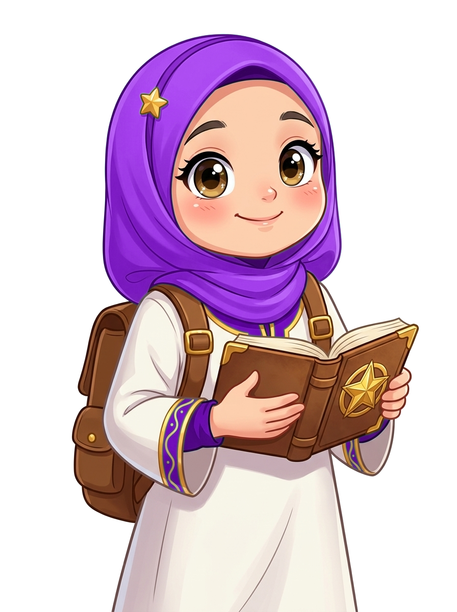 Royal Violet Hijab